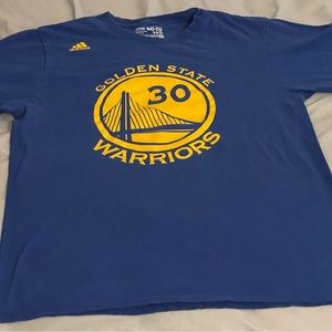 Mens Golden state warriors curry tshirt